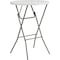 Atlas Commercial Products TitanPRO 32 Blow Molded Plastic Folding Cocktail Table PFT2-WHT-32RBAR - alternate 2